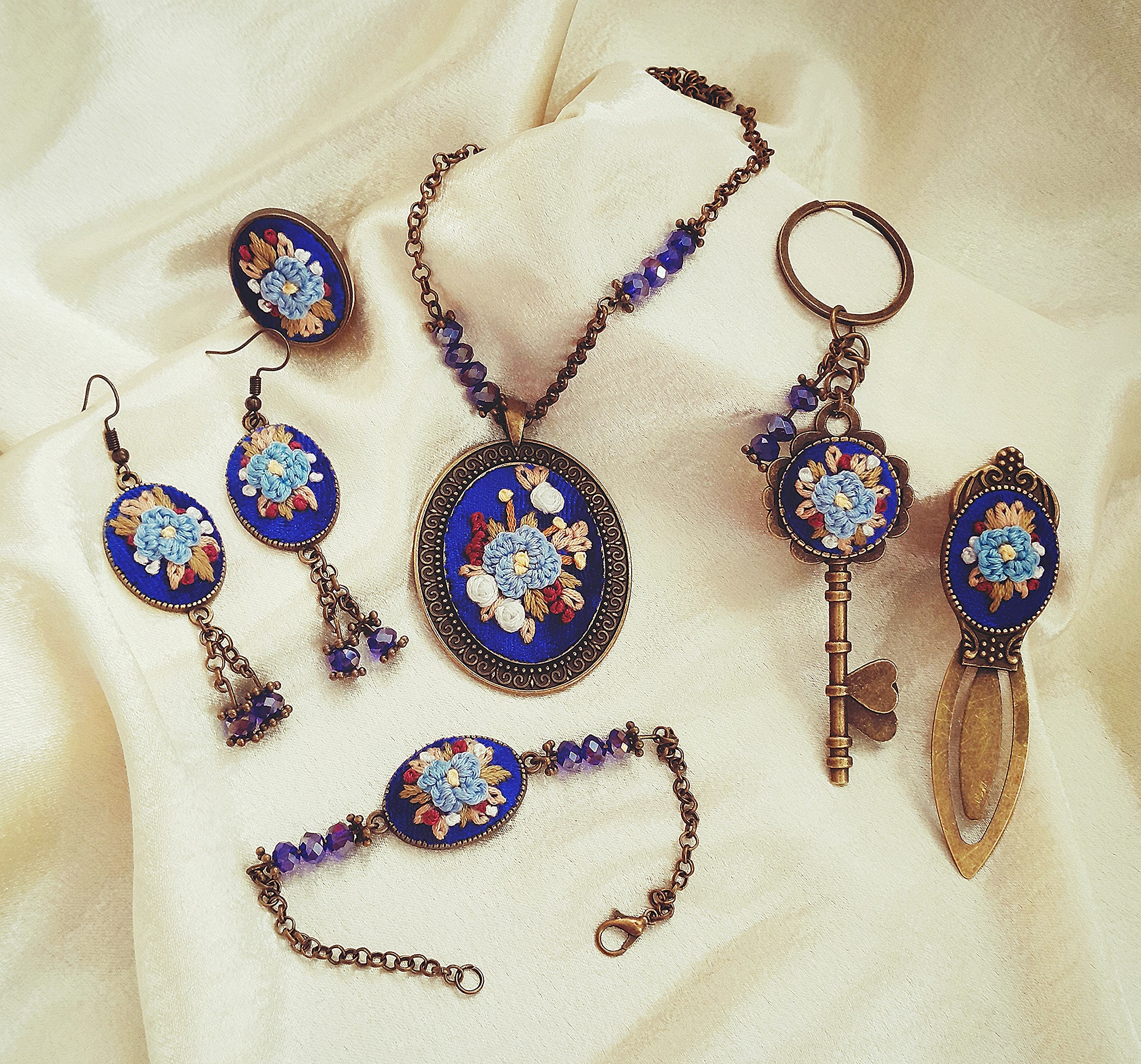 خرید آنلاین ست کامل گلدوزی